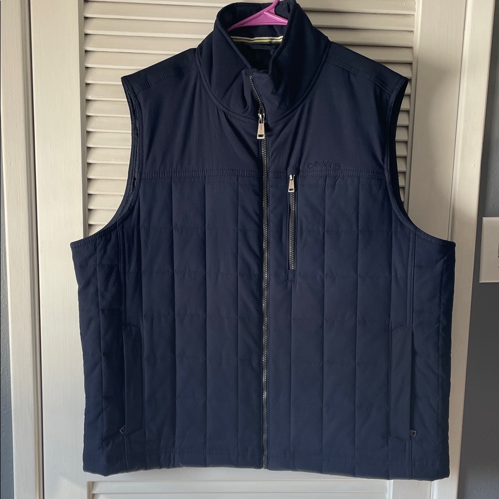 Orvis Men's Dark Blue Quilted Vest